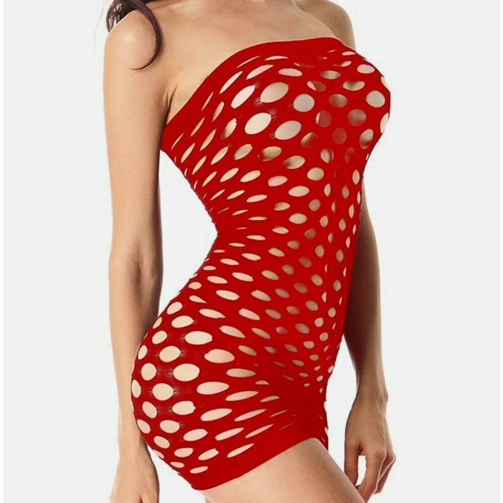 Sleepwear Fishnet Body Stockings Bodysuit Babydoll